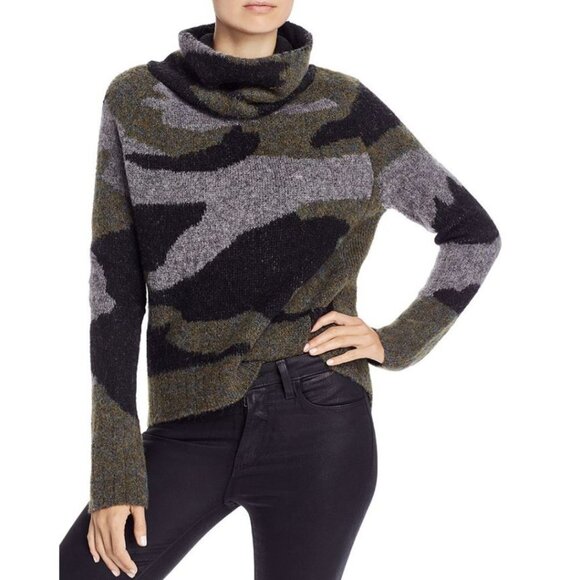 RD Style Sweaters - RD STYLE Ezra Camo Turtleneck Sweater
